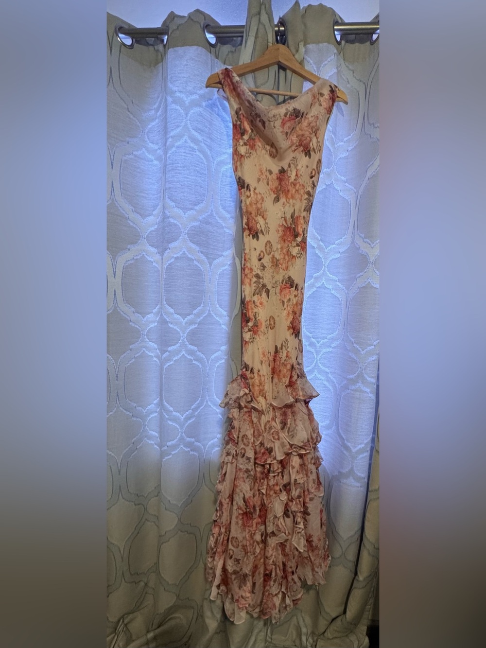 NWT BHLDN
Lauren Mermaid Ruffle Chiffon Maxi Dress - Picture 4 of 6